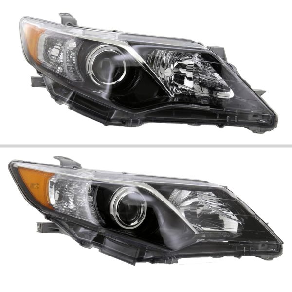 2012-2014 Toyota Camry Projector Headlight Amber Reflector Passenger Side Discount - Image 2