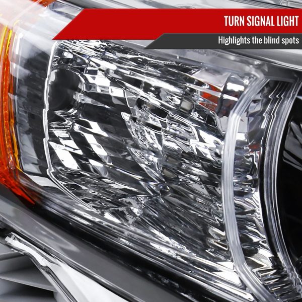 2012-2014 Toyota Camry Projector Headlight Amber Reflector Passenger Side Discount - Image 5