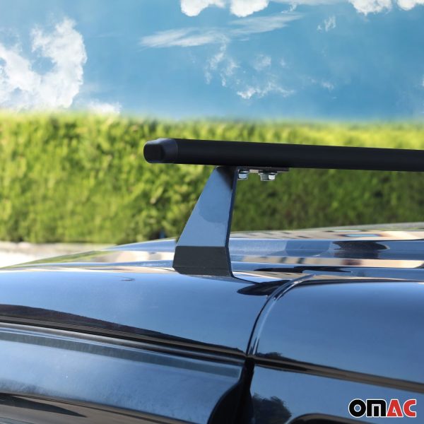 2016-2023 Mercedes Metris Fix Points Roof Racks Cross Bar Black 3 Pcs Cheap - Image 3