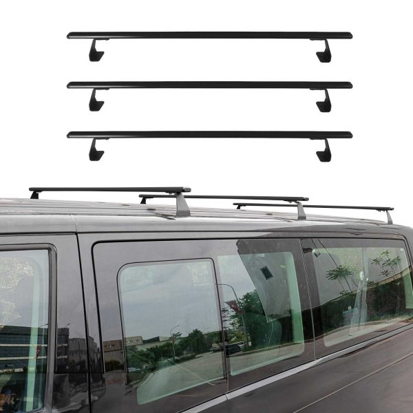 2016-2023 Mercedes Metris Fix Points Roof Racks Cross Bar Black 3 Pcs Cheap
